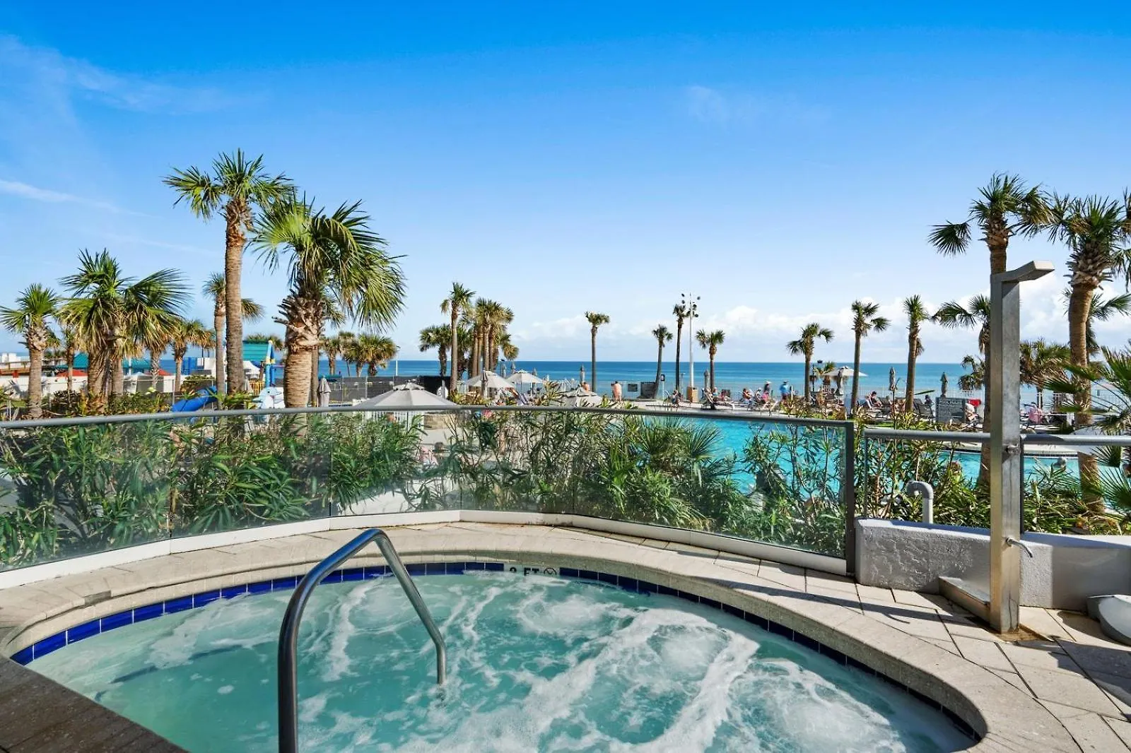 Seaside Splendor! 1Br Oasis With Private Oceanfront Balcony At Wyndham Oceanwalk Villa Daytona Beach 0*,  United States